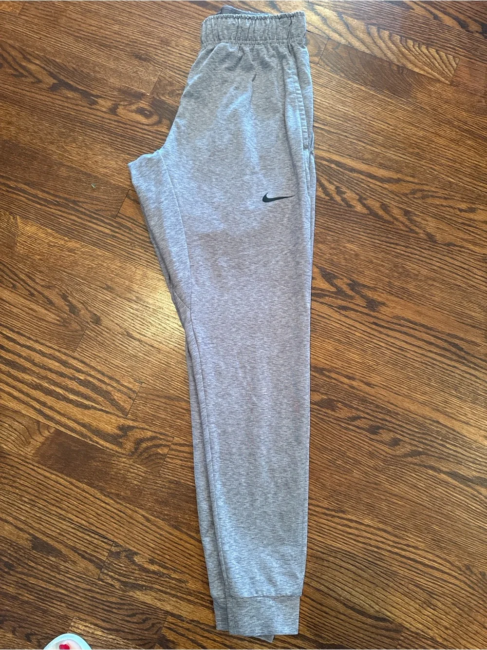 Nike Grey Swoosh Jogger Sweatpants
